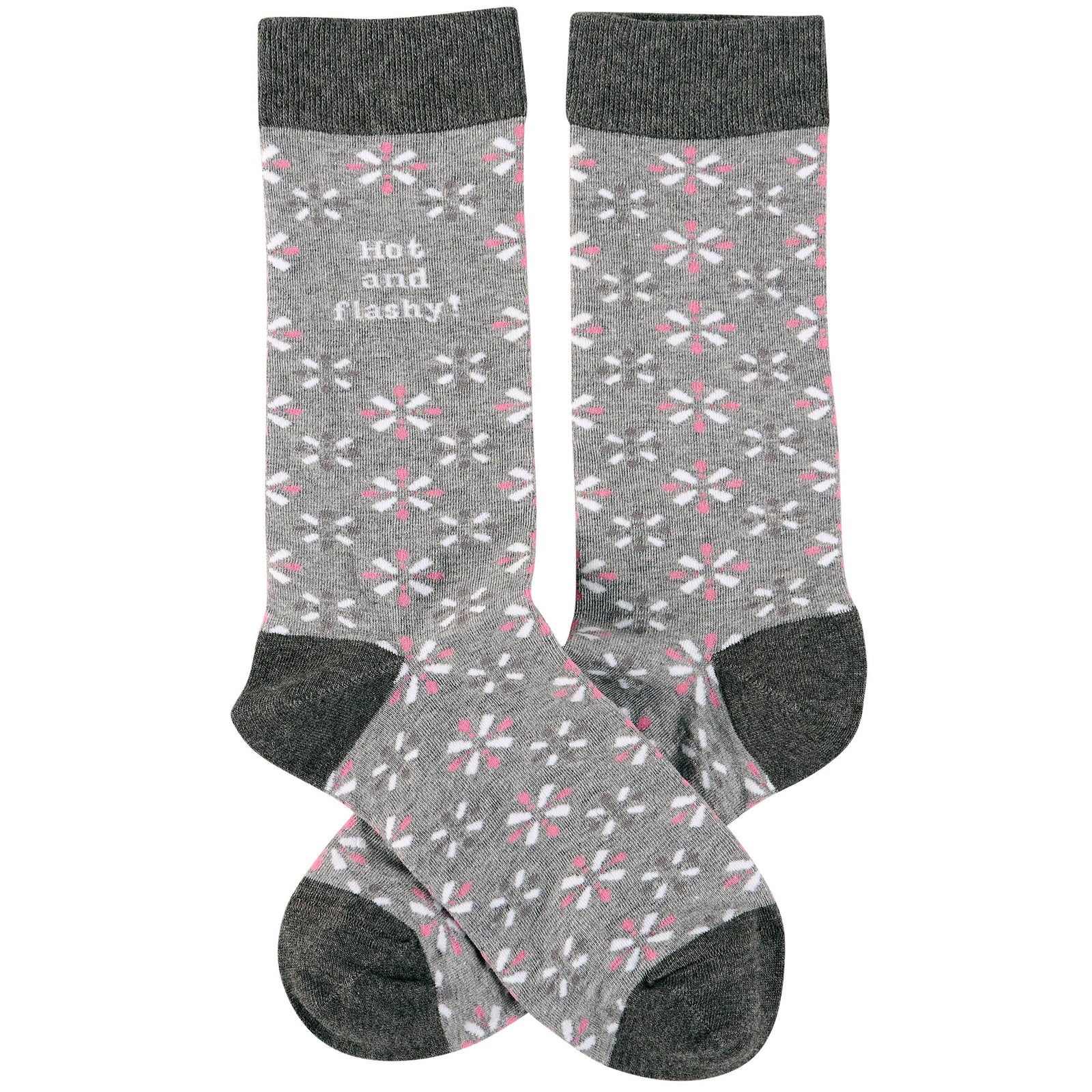 Hot And Flashy Socks - Premium Socks from Primitives by Kathy - Just $11.50! Shop now at Pat's Monograms