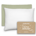 Toddler Pillow with Soft Cotton and Muslin Cotton Pillowcase - Premium pillow from Comfy Cubs - Just $24.95! Shop now at Pat's Monograms
