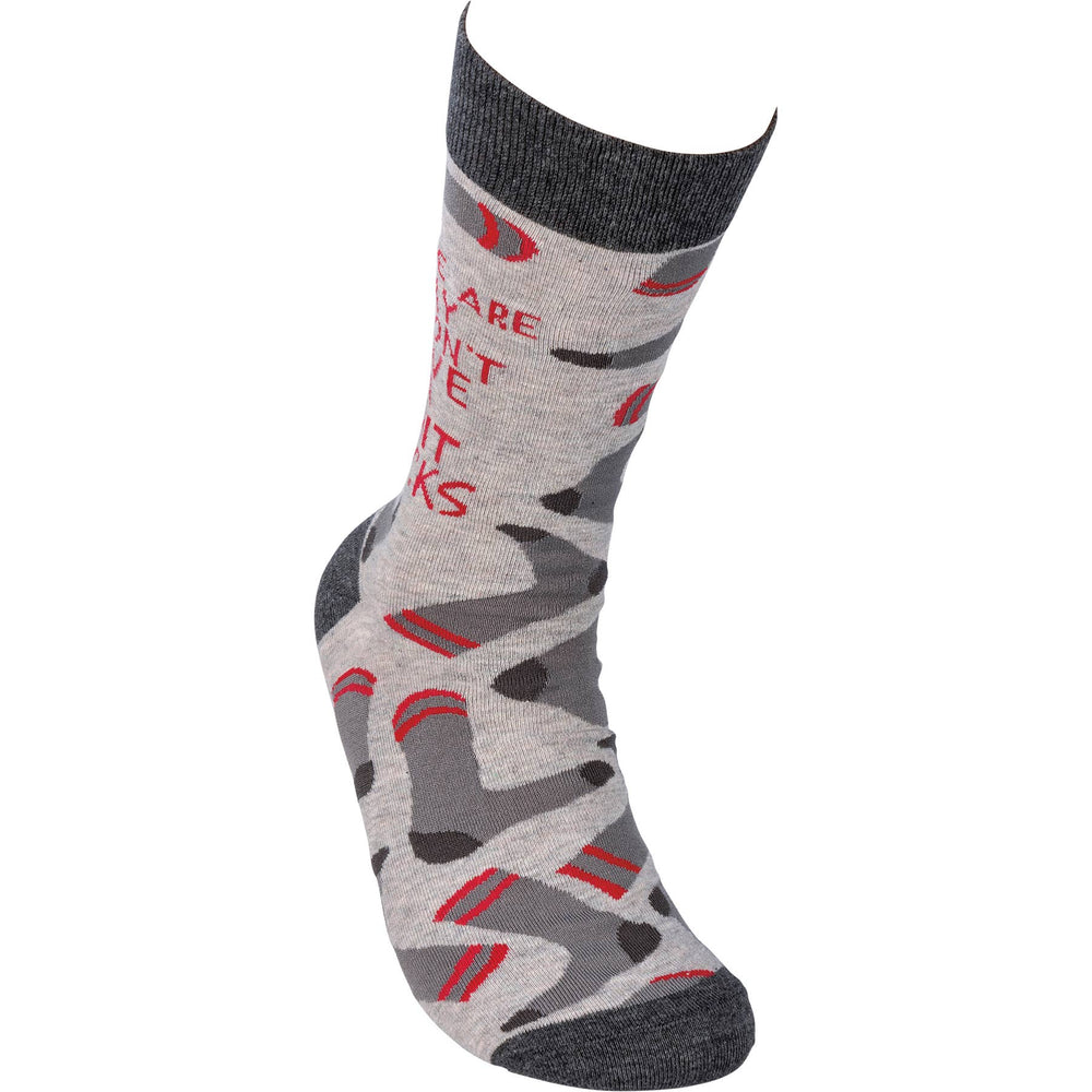 These Are My Don't Give A Shit Socks - Premium socks from Primitives by Kathy - Just $10.95! Shop now at Pat's Monograms