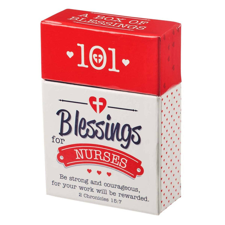101 Blessings for Nurses Box of Blessings - 2 Chronicles 15: - Premium Books and Devotionals from Christian Art Gifts - Just $4.99! Shop now at Pat's Monograms