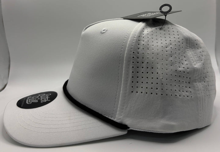 Performance 5 Panel Rope Baseball Cap Air Flow - Premium Headwear from Stitch and Bill - Just $10! Shop now at Pat's Monograms