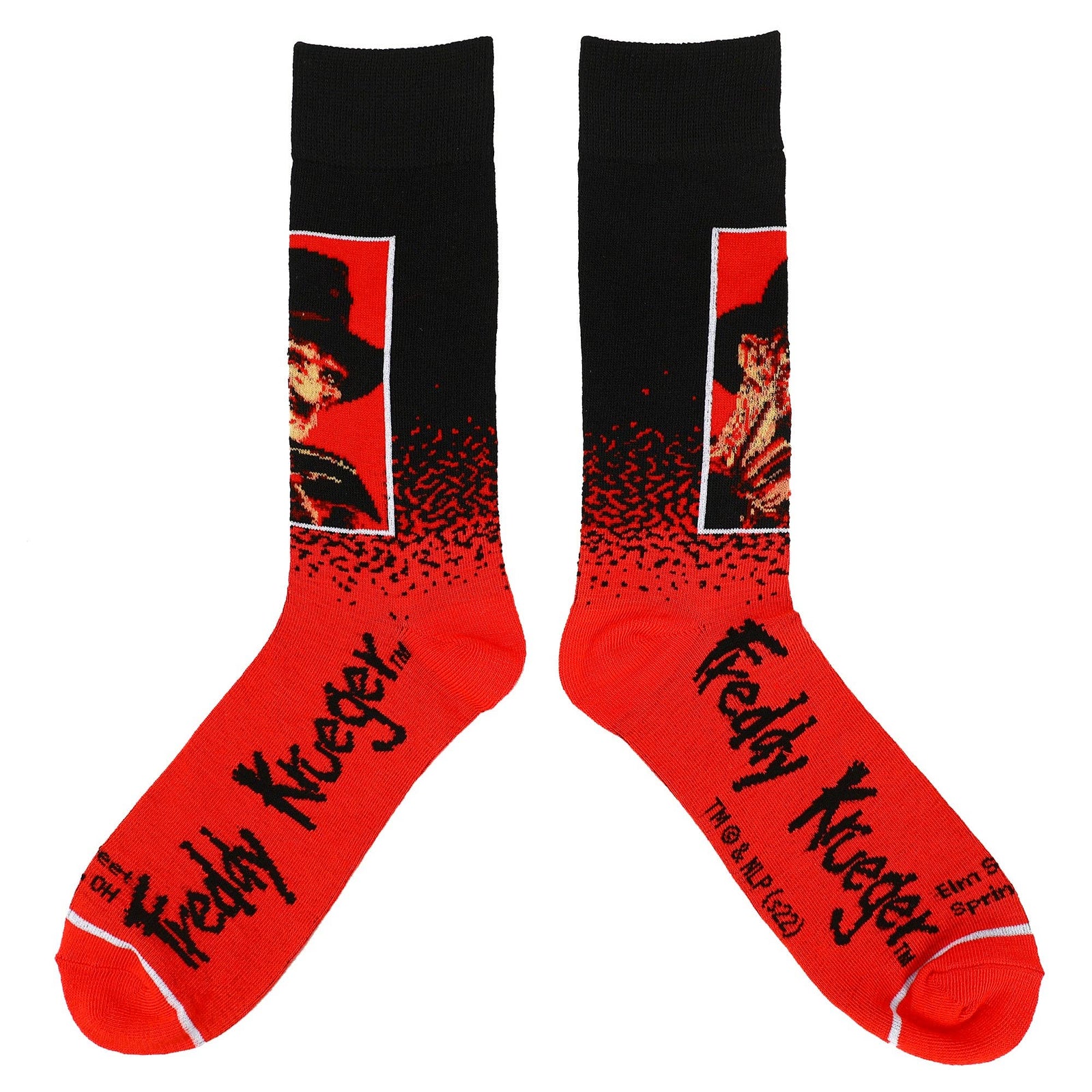 Warner Brothers Horror Icons 5 Pair Men's Crew Socks - Premium socks from Bioworld Merchandising - Just $24.95! Shop now at Pat's Monograms