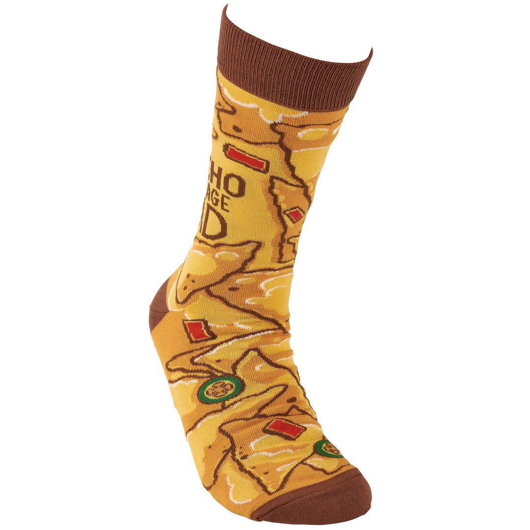 Nacho Average Dad Socks - Premium socks from Primitives by Kathy - Just $11.50! Shop now at Pat's Monograms