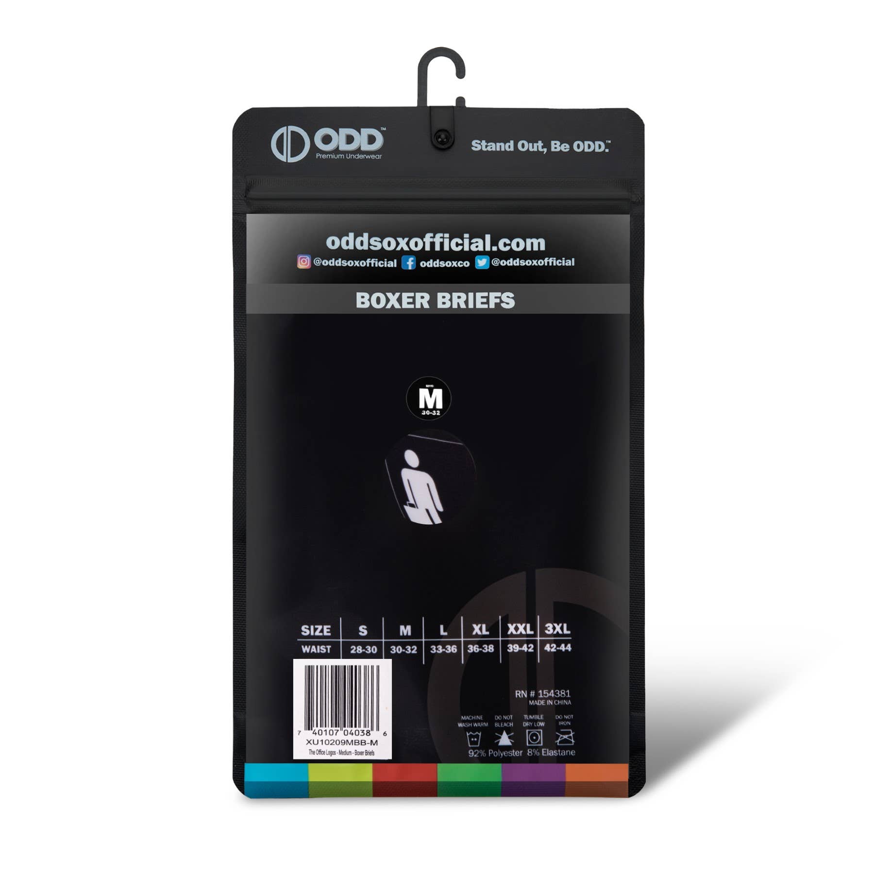 The Office Logos - Mens Boxer Briefs - Premium Accessories from Odd Sox - Just $22.95! Shop now at Pat's Monograms