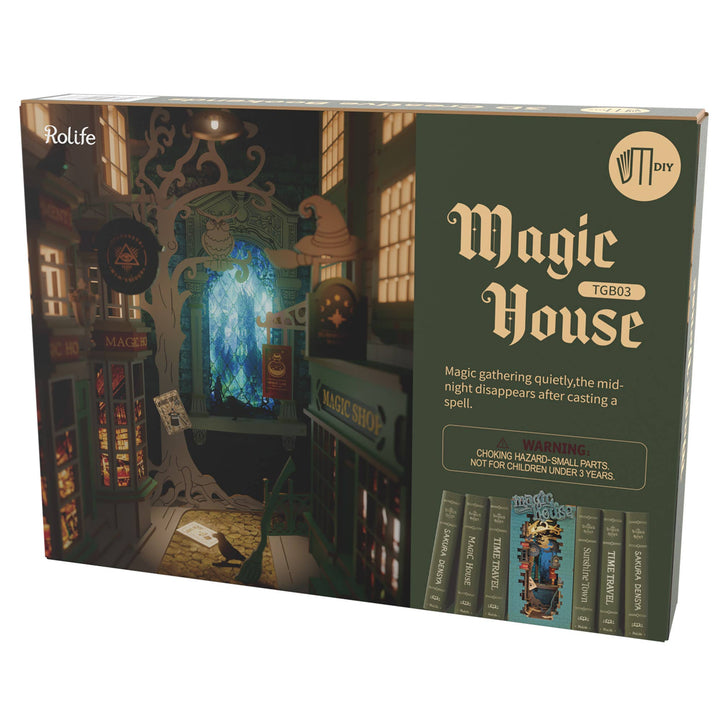 Rolife Magic House DIY Book Nook Kit - Premium gift item from Magnote - Just $42.95! Shop now at Pat's Monograms