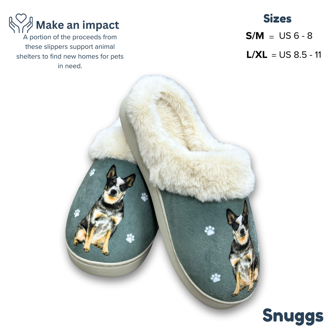 Australian Cattle Dog Snuggs Slipper - Premium Slippers from E&S Pets - Just $24.95! Shop now at Pat's Monograms