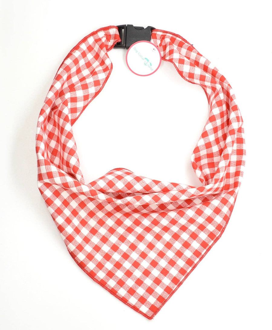 Red Gingham Scarf - Premium Pet Accessories from Dog Collar World - Just $9! Shop now at Pat's Monograms