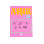 MAHJONG SHUFFLE CARD  |  Mahjong Is Series  |  Sized to Store with League Cards