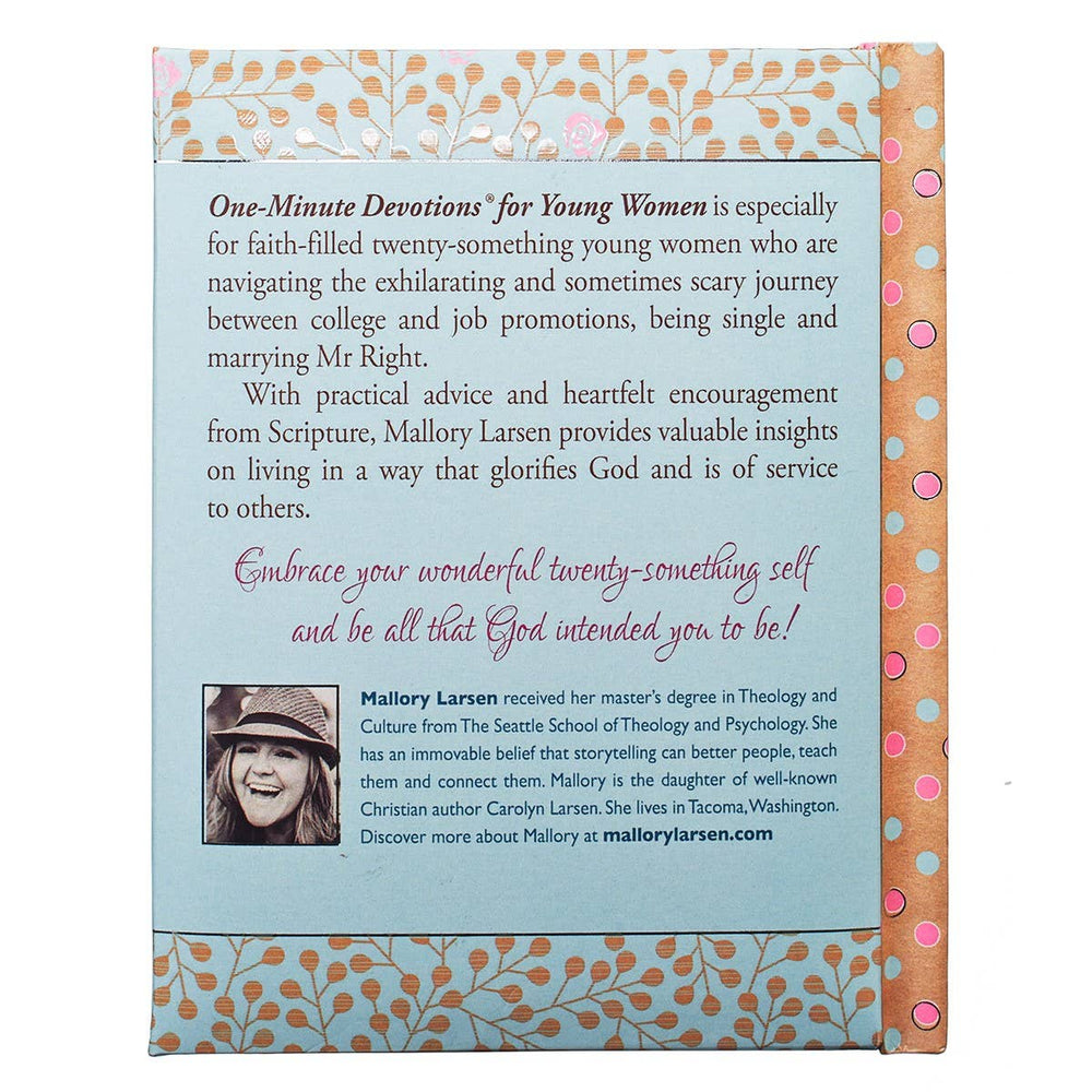 One-Minute Devotions for Young Women - Premium Books and Devotionals from Christian Art Gifts - Just $9.99! Shop now at Pat's Monograms