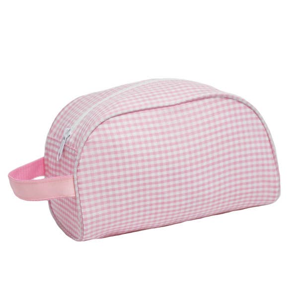 Gingham Traveler Bag - Premium Cosmetic Bag from Mint - Just $18.95! Shop now at Pat's Monograms