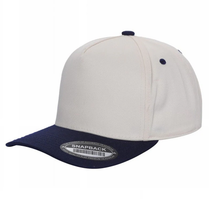 Classic 5 Panel Hat with Curved Bill - Premium baseball cap from The Park Wholesale - Just $11.50! Shop now at Pat's Monograms