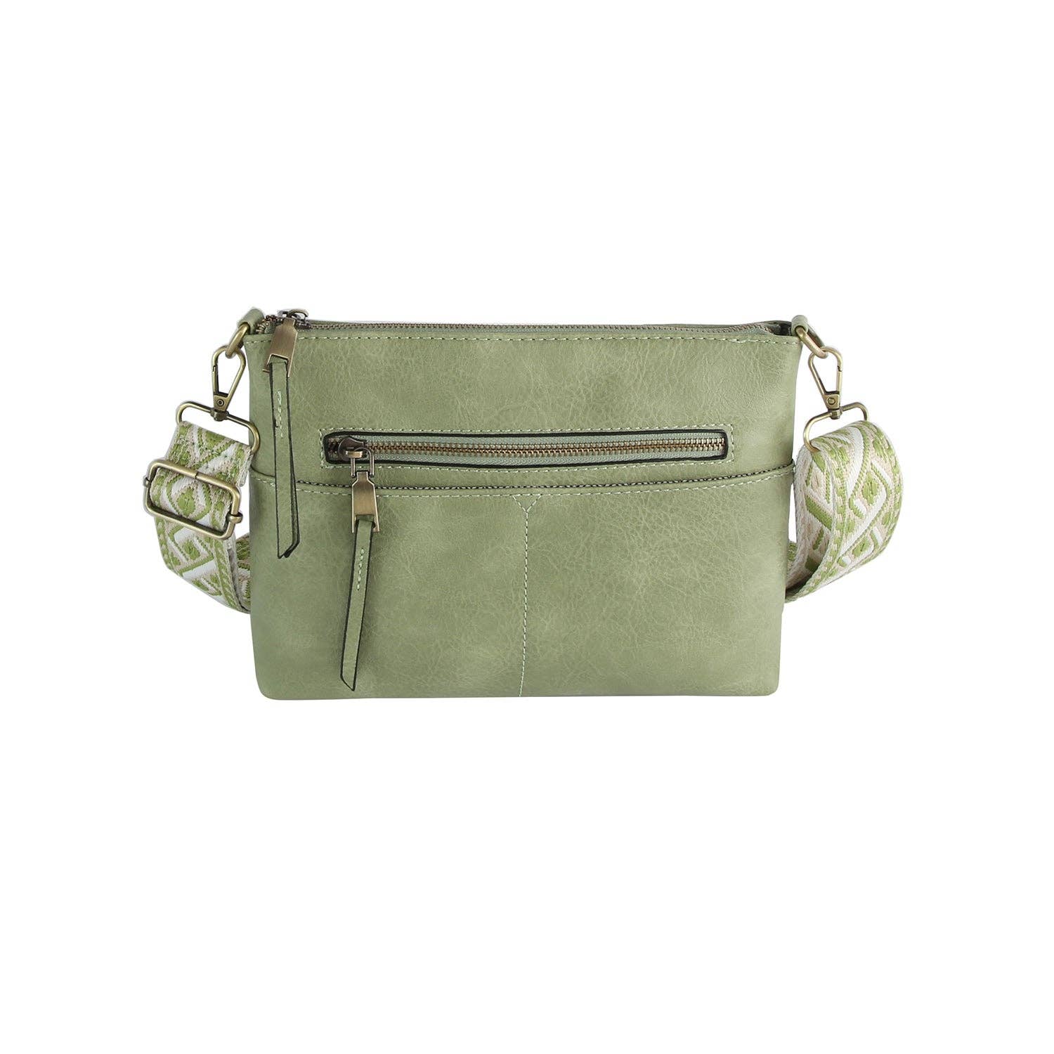 Boxy Rectangular Guitar Strap Crossbody Bag - Premium handbag from Handbag Factory Corp - Just $36.95! Shop now at Pat's Monograms