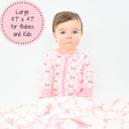 Muslin Quilt Baby & Kids Blanket Beautiful Bows - Premium Baby Blanket from LollyBanks - Just $29.95! Shop now at Pat's Monograms