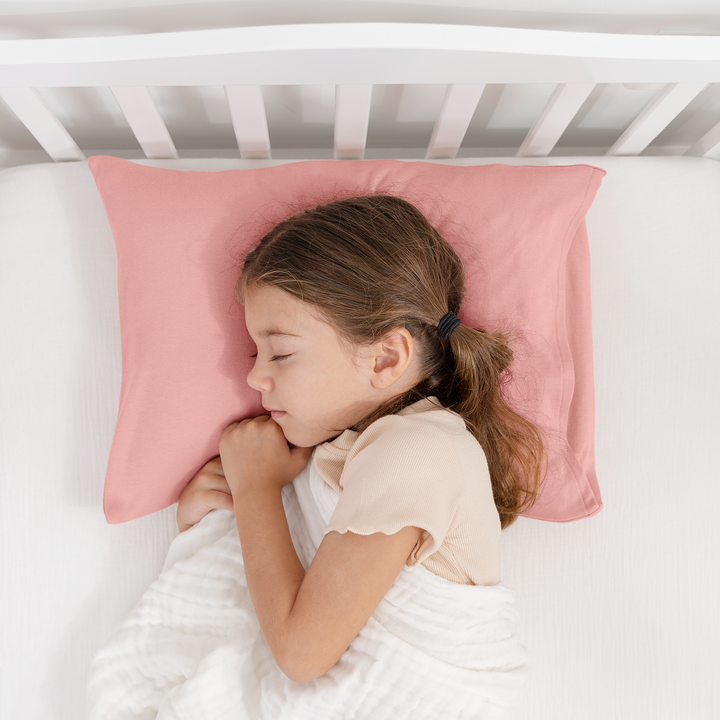 Toddler Pillow with Soft Cotton and Muslin Cotton Pillowcase - Premium pillow from Comfy Cubs - Just $24.95! Shop now at Pat's Monograms