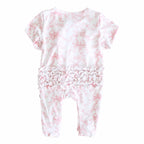 Fancy Frills Ruffle Zipper Footie