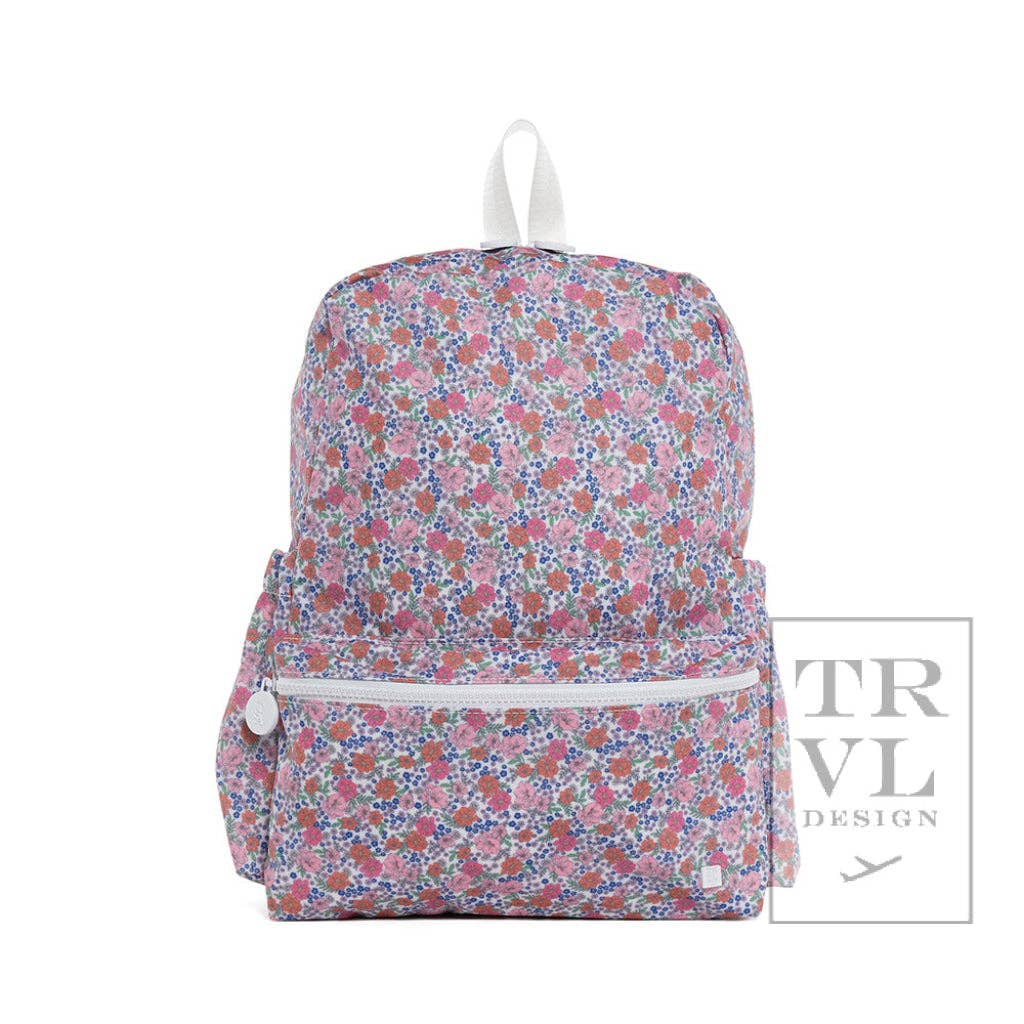 Backpacker - Backpack Garden Floral - Premium Backpack from TRVL Design - Just $64.95! Shop now at Pat's Monograms