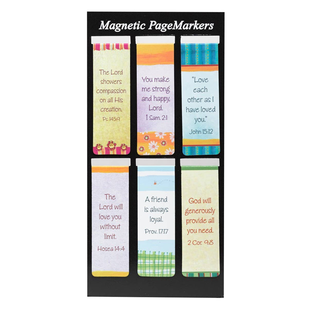 Whimsical Friends Magnetic Bookmark Set - Premium Books and Devotionals from Christian Art Gifts - Just $4.65! Shop now at Pat's Monograms