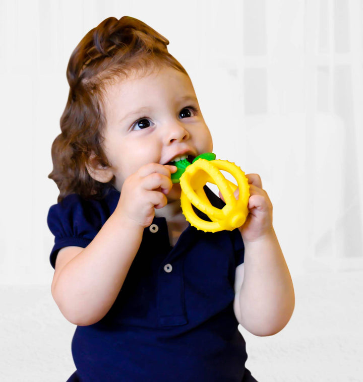 Bitzy Biter™ Teething Ball Baby Teether - Premium Baby Soothers from Itzy Ritzy - Just $14.99! Shop now at Pat's Monograms