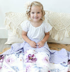 Baby & Toddler Minky Blanket - Vintage Floral - Premium Baby Accessories from Honey Lemonade - Just $36.95! Shop now at Pat's Monograms