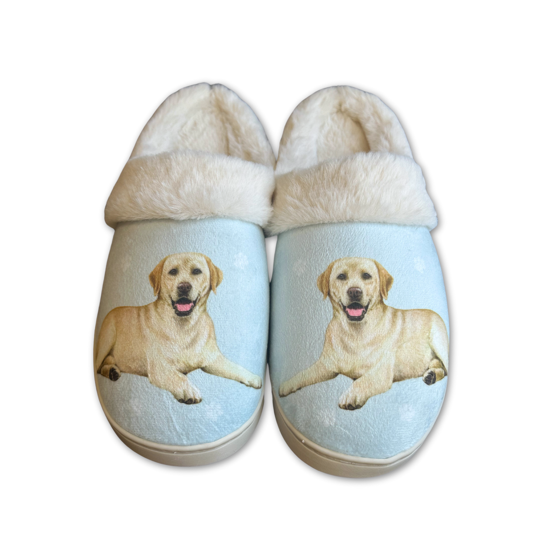 Labrador Yellow Snuggs Slippers - Premium Slippers from E&S Pets - Just $24.95! Shop now at Pat's Monograms