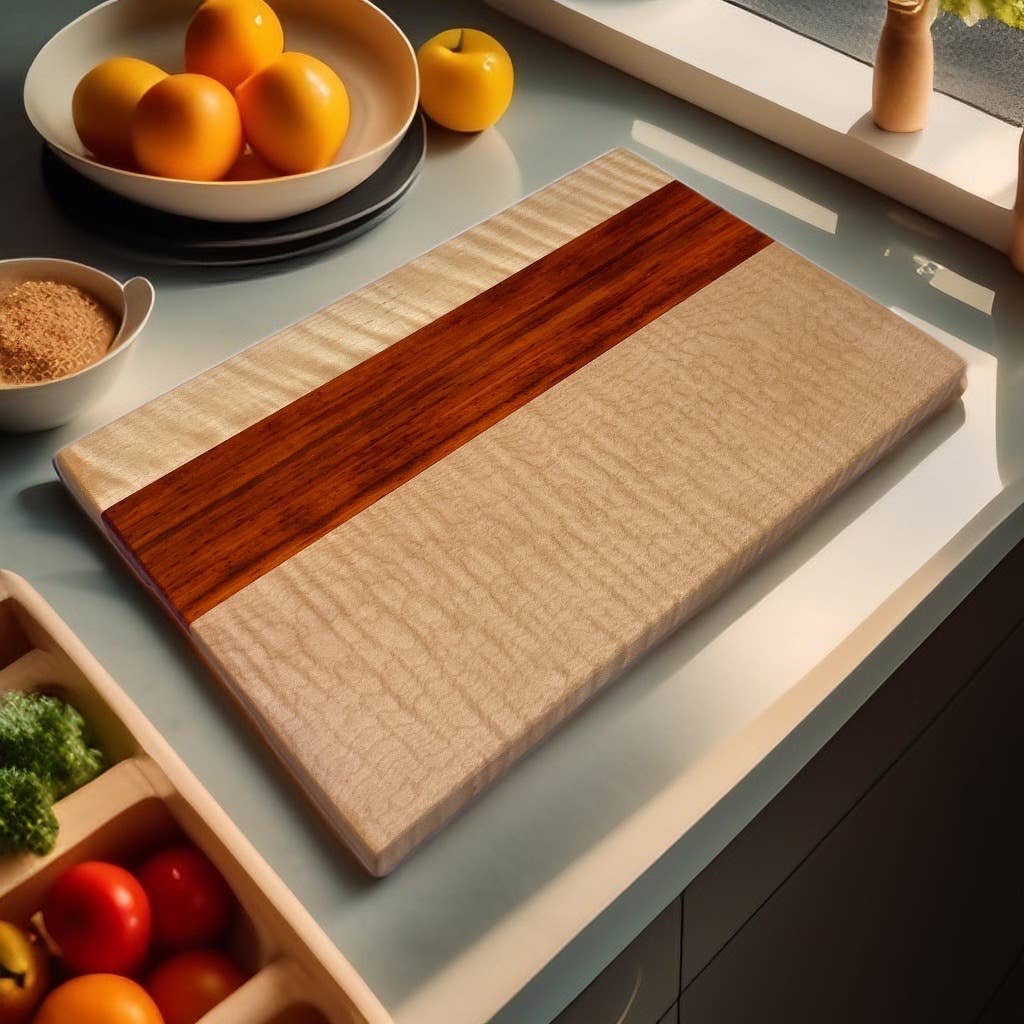 Small Luxury Cutting Board - Maple Variety Pack - Premium Hardwood Cutting Board from 609 Wood Design - Just $54.95! Shop now at Pat's Monograms