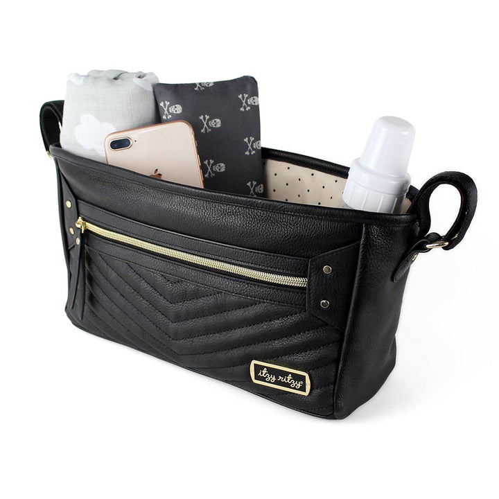 Jetsetter Black Travel Stroller Caddy - Premium Baby Accessories from Itzy Ritzy - Just $34.99! Shop now at Pat's Monograms