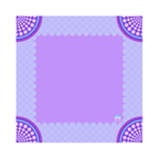 MAHJONG MAT | Confetti | 33" x 33" — My Fair Mahjong
