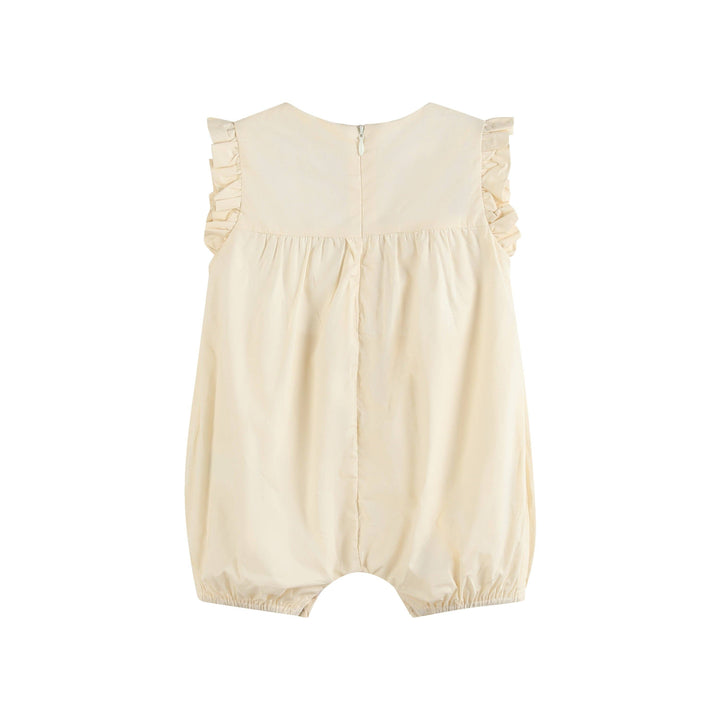Light Yellow Ruffle Jumper Romper - Premium Baby & Toddler Outfits from Lil Cactus - Just $38.95! Shop now at Pat's Monograms