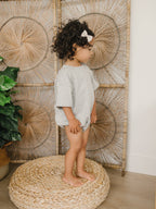 Oversized T-Shirt Romper - Premium Baby & Toddler Outfits from Little Joy Co. - Just $18! Shop now at Pat's Monograms