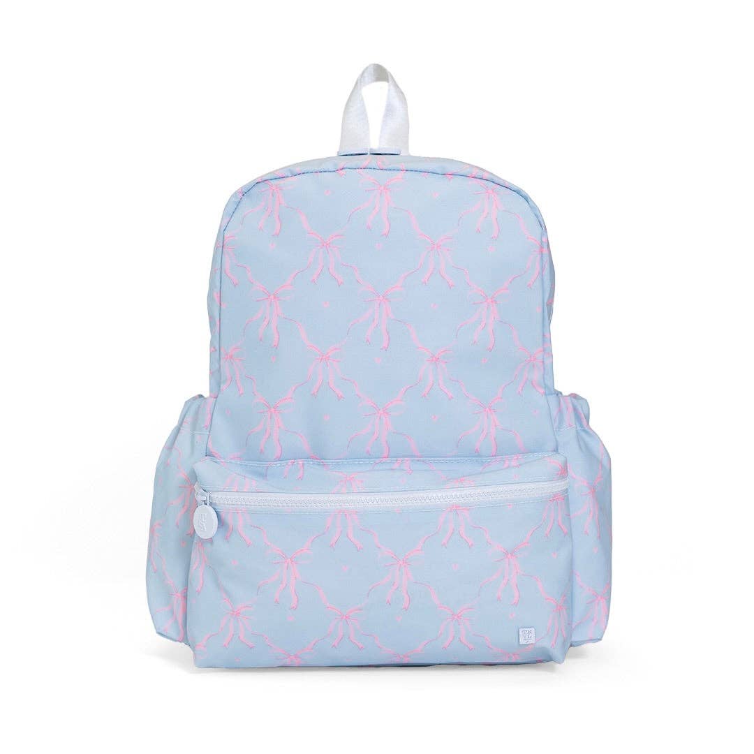 Backpacker - Backpack Eloise Bow - Premium Backpack from TRVL Design - Just $64.95! Shop now at Pat's Monograms