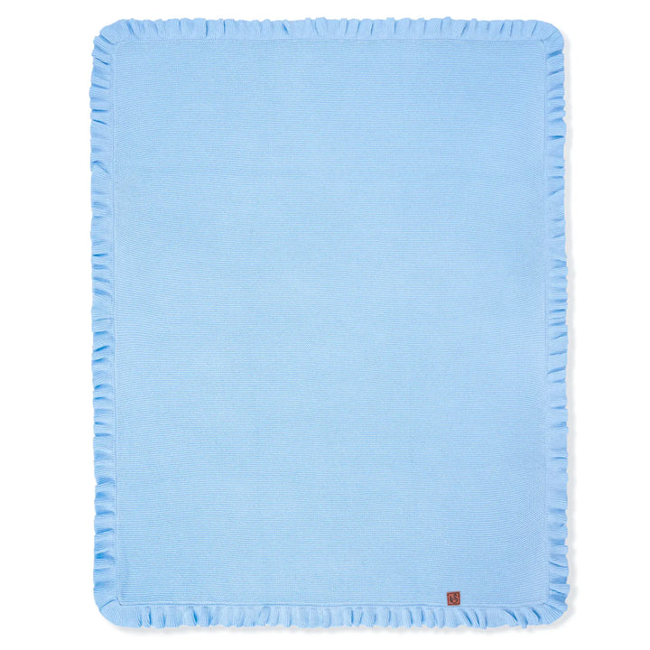 Ruffled Knit Baby Blanket - 100% Cotton - Premium Baby Blanket from SwaddleAn - Just $44.95! Shop now at Pat's Monograms