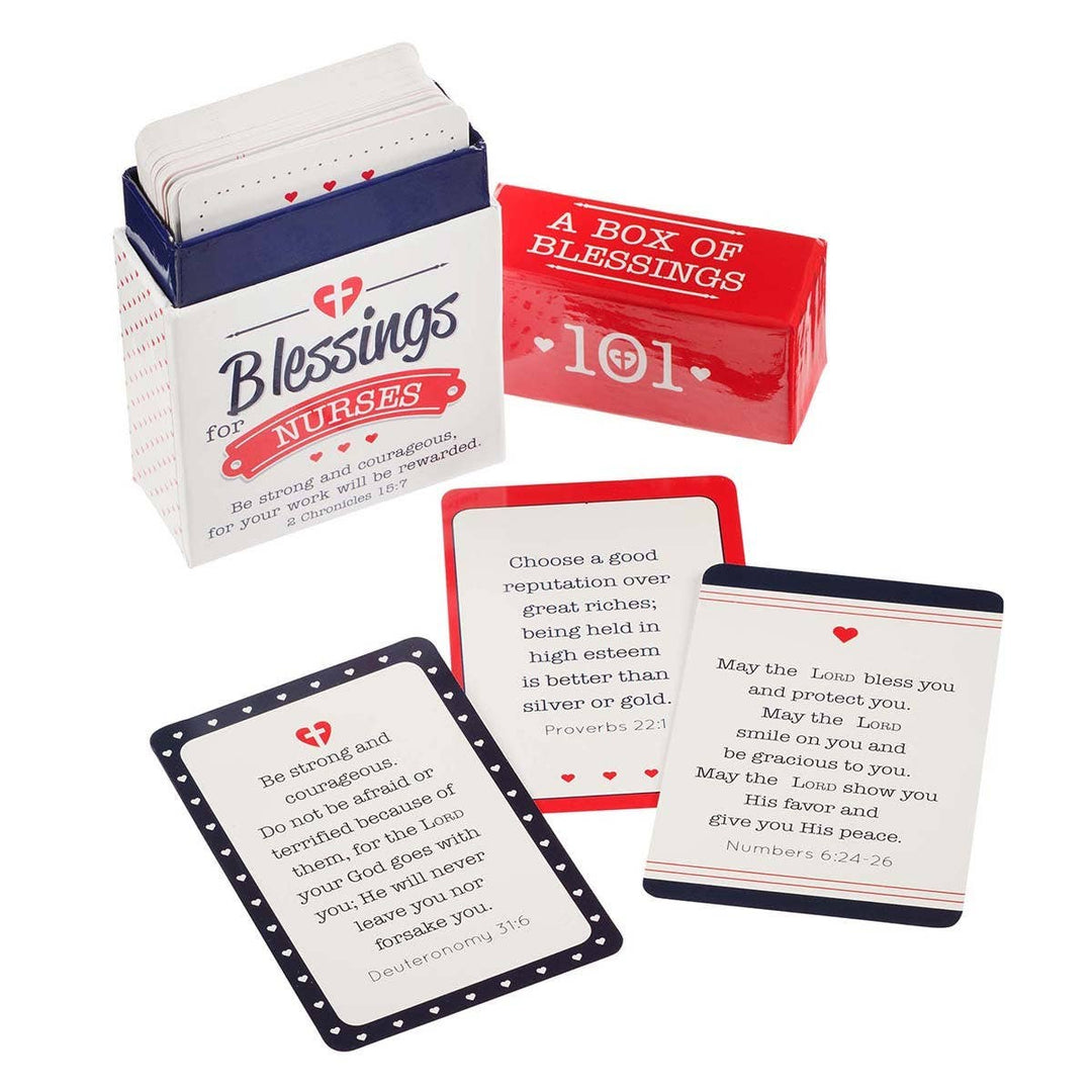 101 Blessings for Nurses Box of Blessings - 2 Chronicles 15: - Premium Books and Devotionals from Christian Art Gifts - Just $4.99! Shop now at Pat's Monograms