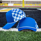 Checkered Mesh Back Foam Trucker Cap - Premium Trucker Cap from Flying S Company - Just $16.99! Shop now at Pat's Monograms