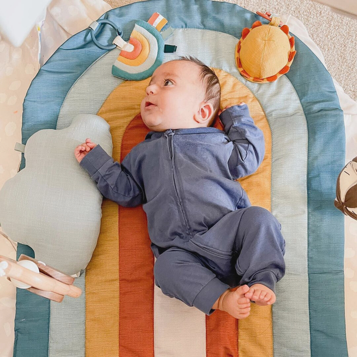 Bitzy Bespoke Ritzy Tummy Time™ Rainbow Play Mat - Premium Baby Toys & Activity Equipment from Itzy Ritzy - Just $49.99! Shop now at Pat's Monograms