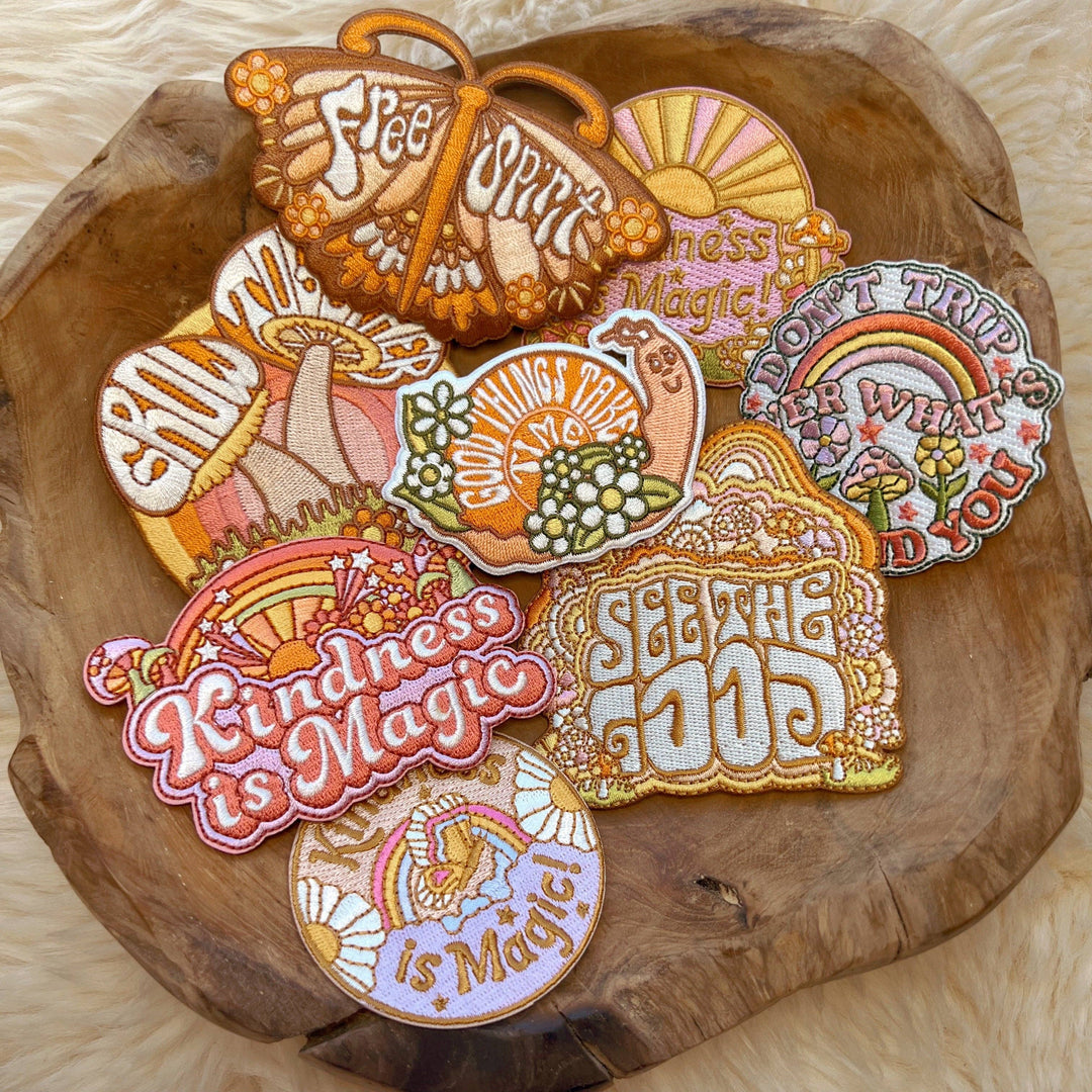 Patches - Iron On Patches - Embroidered Patches - Kindness i - Premium Patch from Kindness is Magic - Just $5.95! Shop now at Pat's Monograms