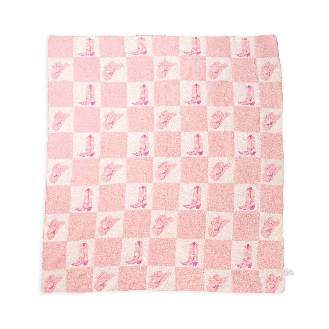 Rodeo Checker Blanket - Premium  from Living Royal - Just $60! Shop now at Pat's Monograms
