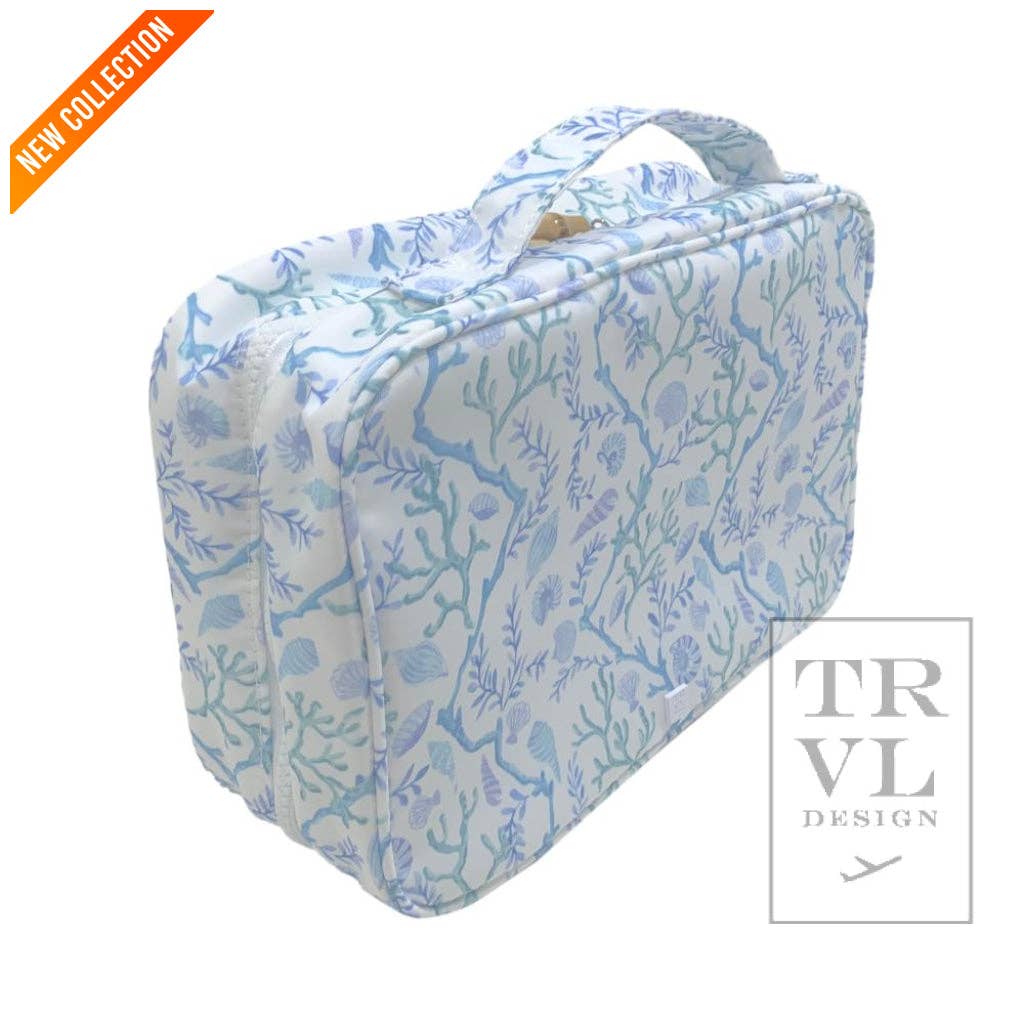 BUNDLE UP2 Hanging Toiletry Bag - CORAL VINE - Premium travel bag from TRVL Design - Just $49.95! Shop now at Pat's Monograms