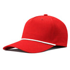 Performance 5 Panel Rope Baseball Cap Air Flow