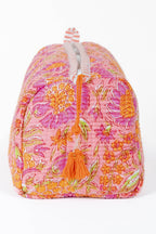 Quilted Cotton Toiletry Bag Set (TB-52) — LA Soul