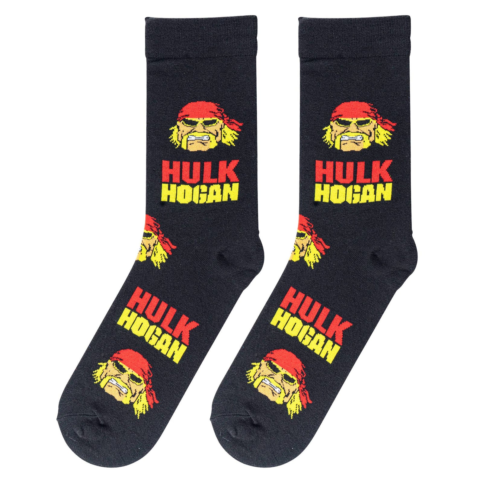 Hulk Hogan -  Crazy Socks - Mens Crew Folded - Premium socks from Crazy Socks - Just $7.50! Shop now at Pat's Monograms