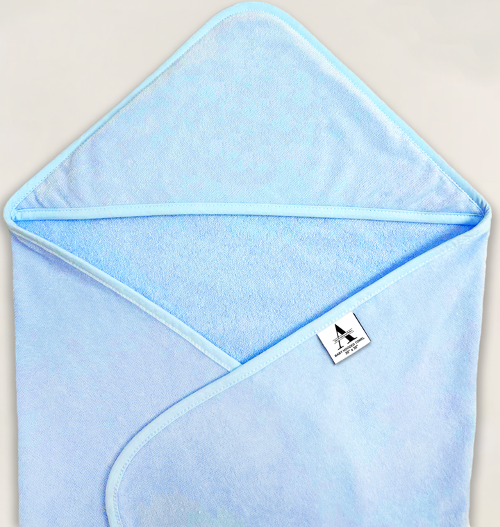Turkish Cotton Velour Hooded Baby Towel - Premium Bath & Body from Alan Pendergrass Robes - Just $21.95! Shop now at Pat's Monograms