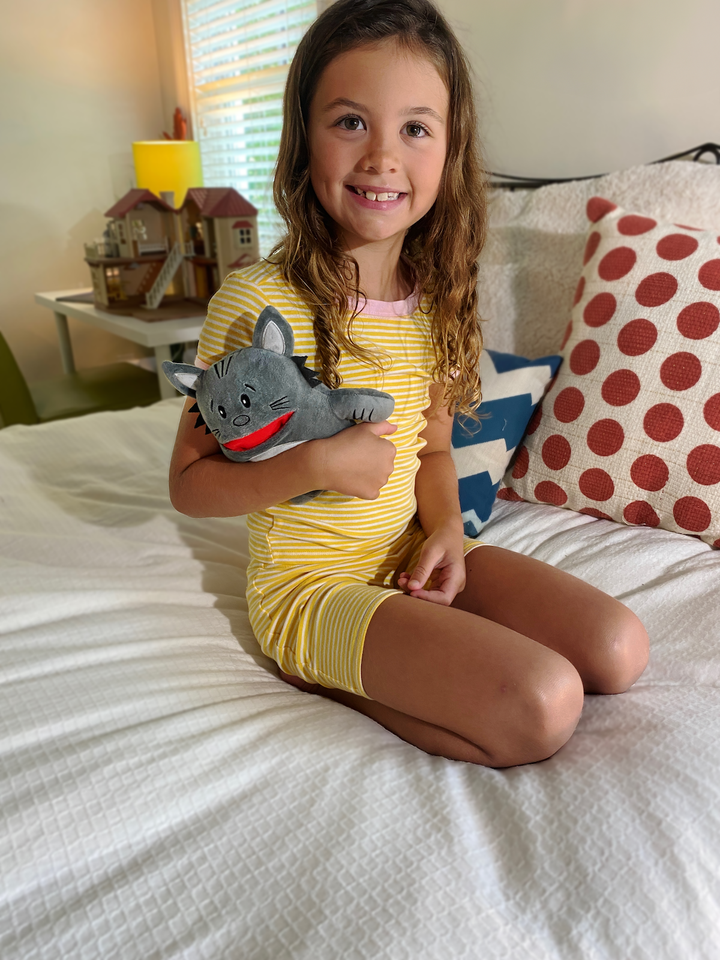 Gizmo Cat Tooth Fairy Pillow Gift Stuffed Animal Plush Toy - Premium stuffed animals from The Tooth Brigade - Just $15.99! Shop now at Pat's Monograms