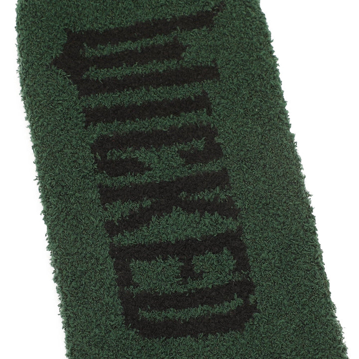 Wicked Logo on Green and Black Womens Chenille Crew Socks - Premium socks from Bioworld Merchandising - Just $12.95! Shop now at Pat's Monograms