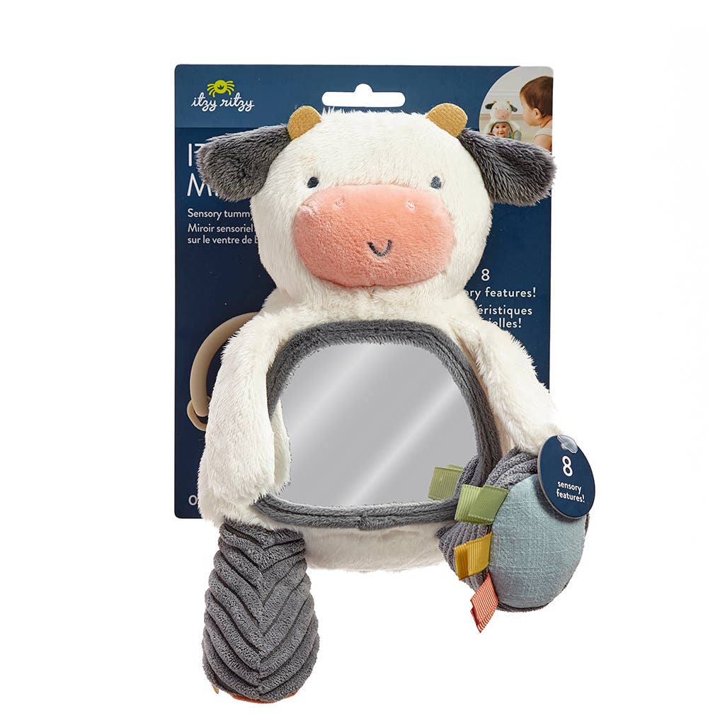 Itzy Bitzy Mirror™ Carmen the Cow - Premium Baby Toys & Activity Equipment from Itzy Ritzy - Just $15.95! Shop now at Pat's Monograms