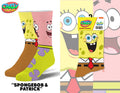 Spongebob & Patrick - Mens Crew Folded - Premium socks from Crazy Socks - Just $8! Shop now at Pat's Monograms