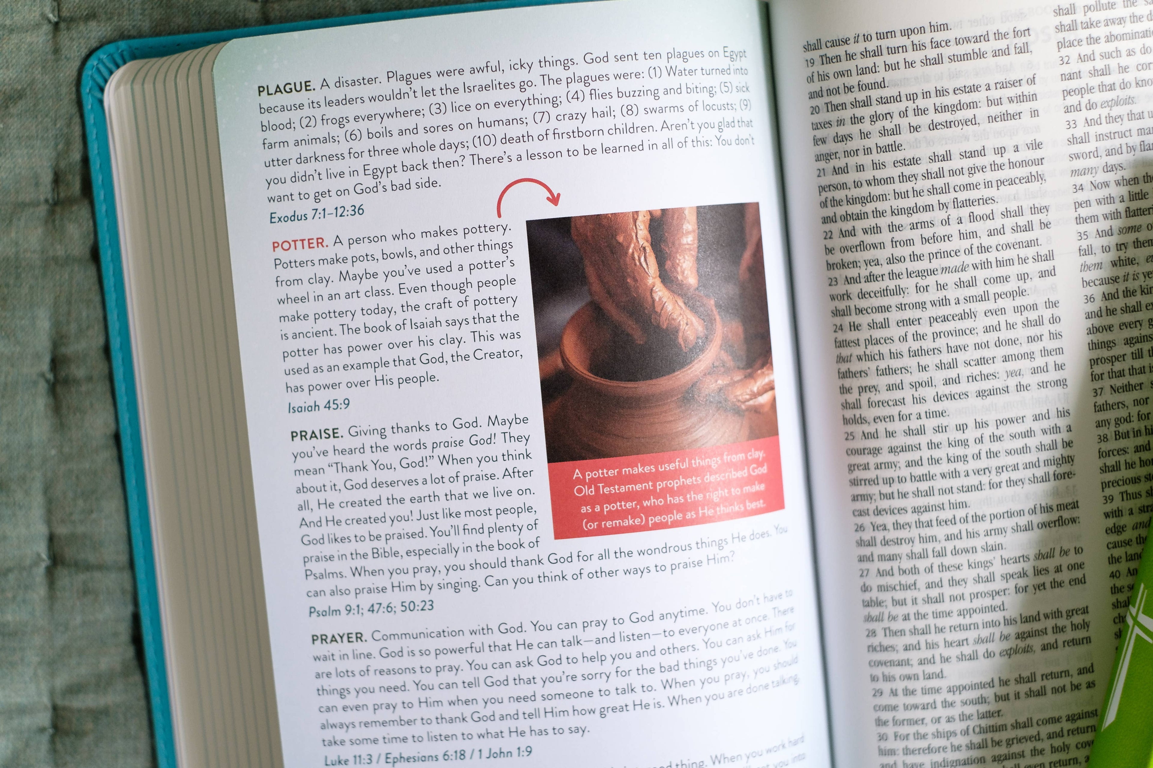The One-Minute KJV Bible for Kids [Adventure Blue] - Premium Books and Devotionals from Barbour Publishing, Inc. - Just $29.99! Shop now at Pat's Monograms