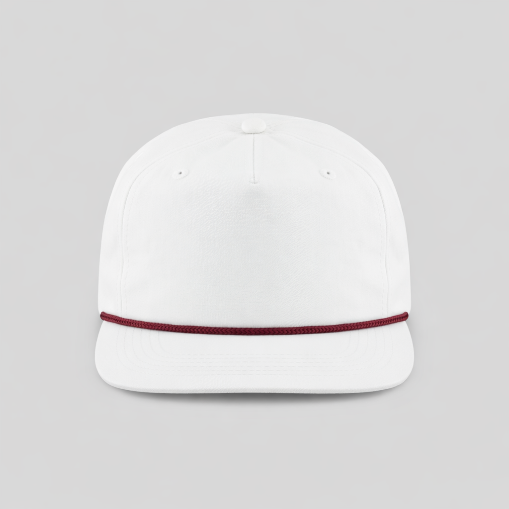 Ivory / Brown Rope - Premium Hats & Caps from Blank Rope Hats - Just $18.95! Shop now at Pat's Monograms