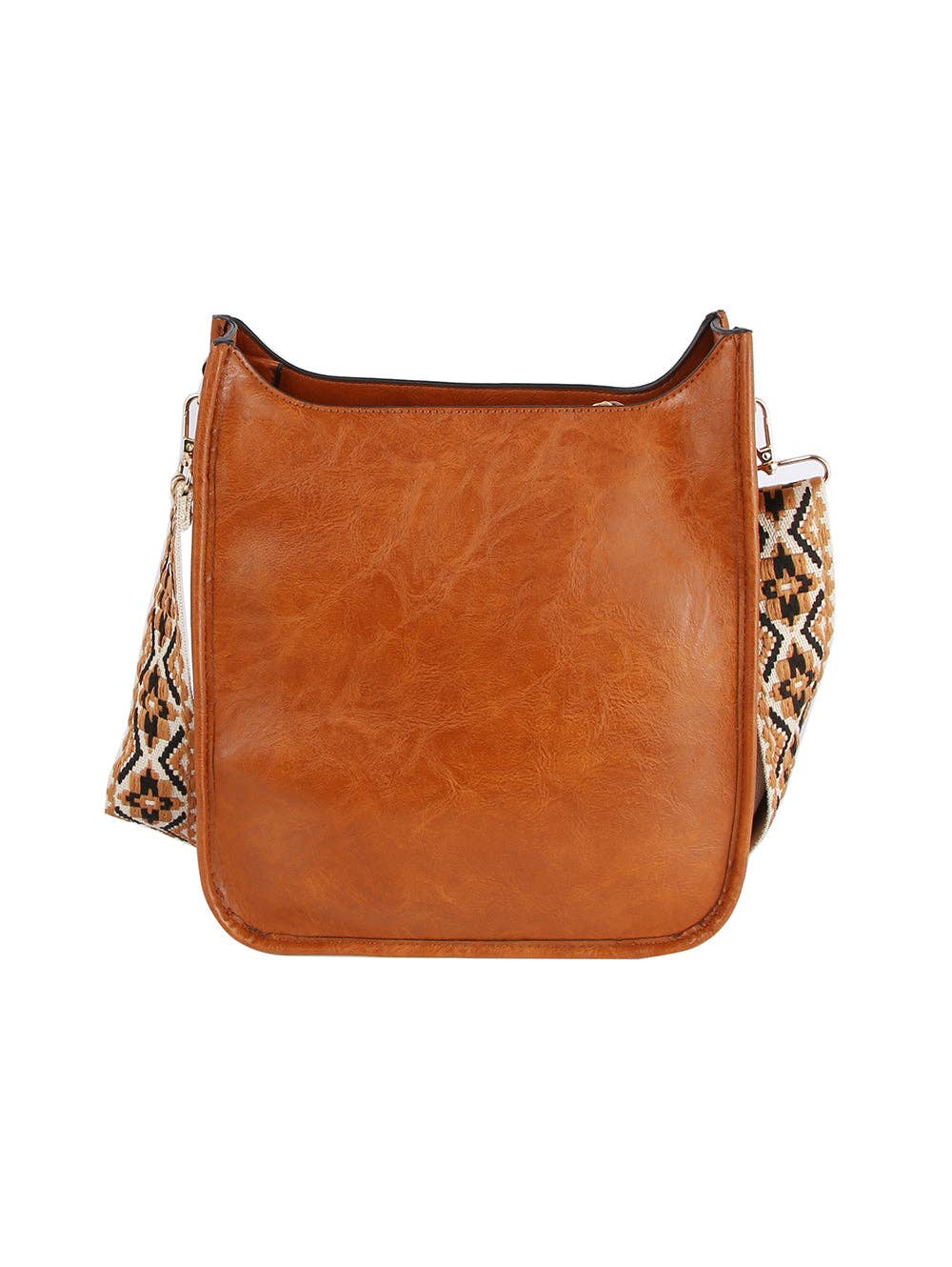 Front Pocket Stylized Strap Shoulder Bag - Premium handbag from Handbag Factory Corp - Just $42.95! Shop now at Pat's Monograms
