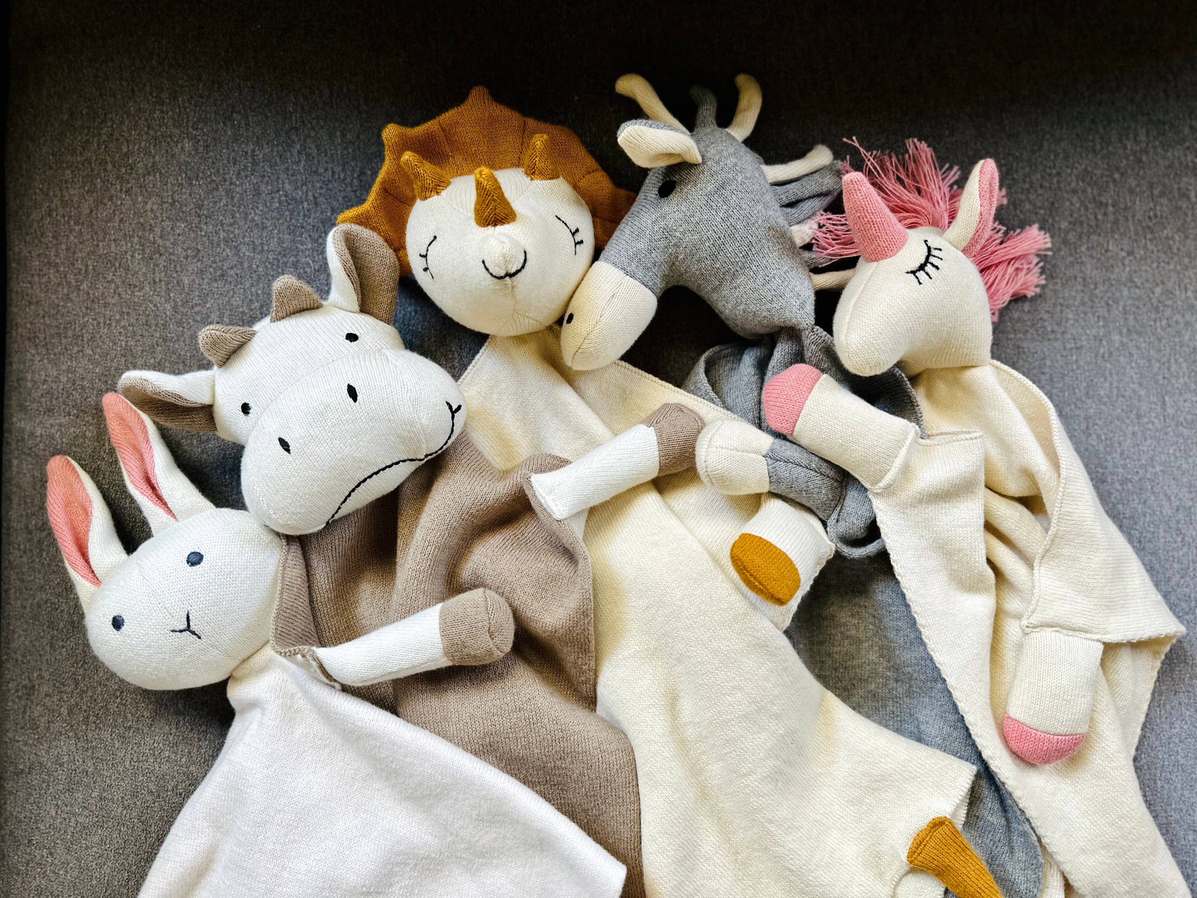 Bunny -Organic Baby Lovey - Premium  from Viverano Organics - Just $28.95! Shop now at Pat's Monograms