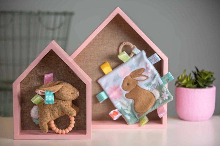 Taggies Harmony Bunny Teether Rattle - Premium  from Mary Meyer - Just $12.95! Shop now at Pat's Monograms